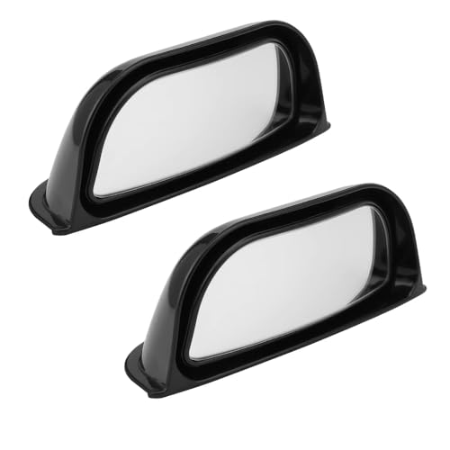Woniyal 2 Unidades Espejos Ángulo Muerto Pilar B para Mazda3 IV BP 2019-Present Retrovisor Auxiliar Gran Angular Ajustable Seguridad Salida Pasajeros Negro