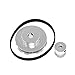 1Set GT2 Synchronous Wheel 60 Teeth 20 Teeth 8/6.35/5mm Bore Width 6mm Aluminum Timing Pulley with Length 200/280/400/610mm Belt(200mm Width-6mm,20T5-60T5)
