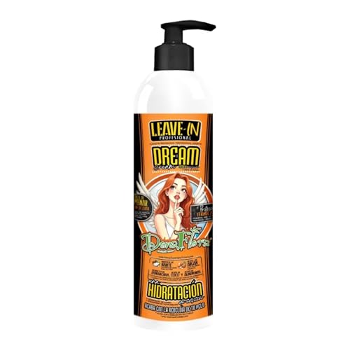 Dona Flora - Leave-in Dream Cream - 500ml - Hidratación sin Enjuague y Suavidad Extrema - Control del Frizz y Brillo Natural