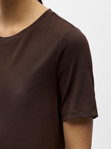 T-shirt pour femme Objannie S/S Noos Object, le haut basique léger et extensible