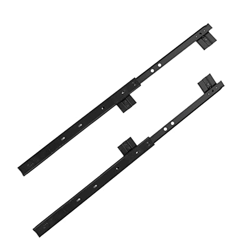 SOIMISS Vassoio Per Tastiera Scorrevole Supporto Per Tastiera Resistente Per Ufficio Cucina e Mobili Cuscinetti Sfera in Acciaio e Ammortizzatori Per Scorrimento Fluido e Silenzioso