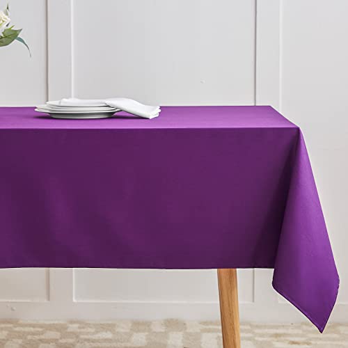 VEEYOO Nappe violette en polycoton Cover