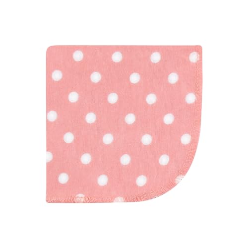 Image of Hudson Baby Unisex Baby Flannel Cotton Poly Washcloths, Modern Botanical 10 Pack, One Size