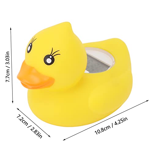 Termômetro de Banho para Bebês, Termômetro de água Digital Flutuante, Brinquedo de Banho Amarelo, De