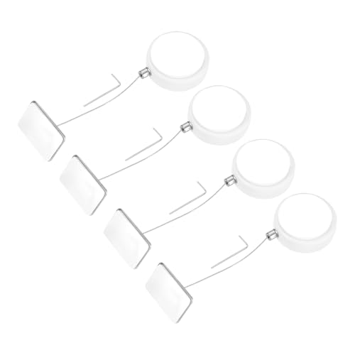 Câble antivol rétractable blanc MECCANIXITY pour sécuriser la TV du salon et l'ordinateur