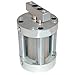 Air Cylinder,2.88 in. L,Stainless Steel