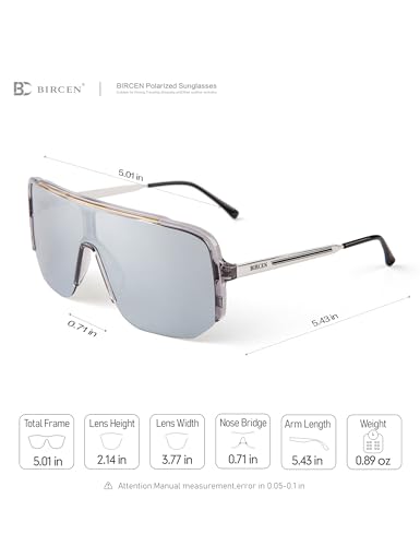 Image of BIRCEN Sport Polarized Sunglasses for Men - Women:UV Protection Shades for Fishing Driving Cycling Running