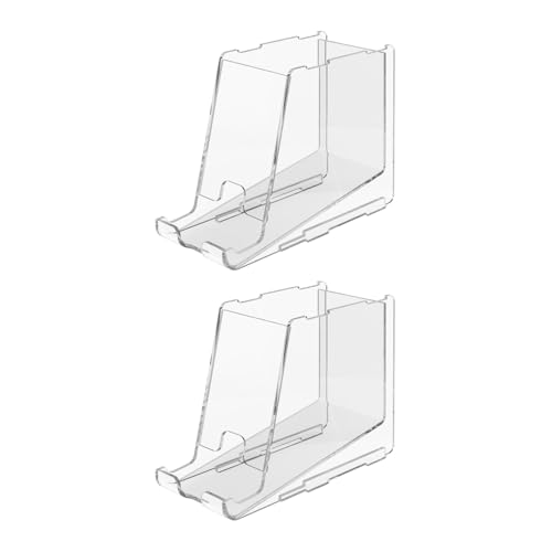 Marketing Holders LB-DISP-SML LOT OF 2 Pack Clear Acrylic Lip Balm Dispenser Stackable And Small Home Freestanding Countertop Display cover