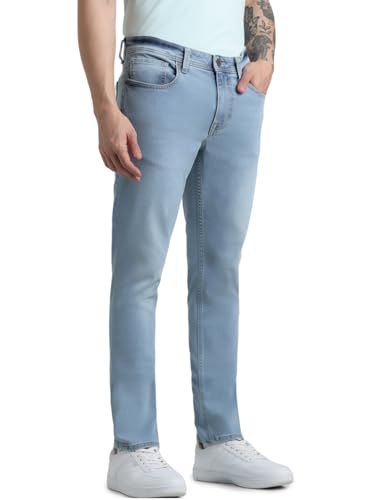 Image of Jack & Jones Men's Slim Fit Jeans | Low Rise | Jeans for Men