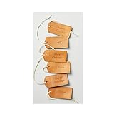 Hearth & Hand with Magnolia Reusable Tags (Genuine Leather) - 6 Pieces