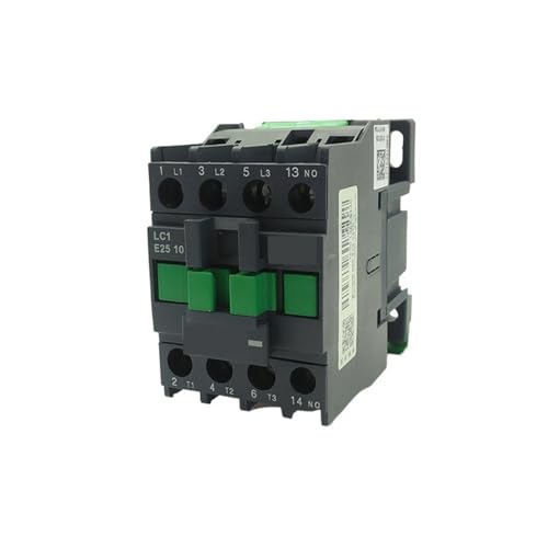 Contacteur AC LC1-2510 220V triphasé avec contact auxiliaire 1NO pour moteur électrique