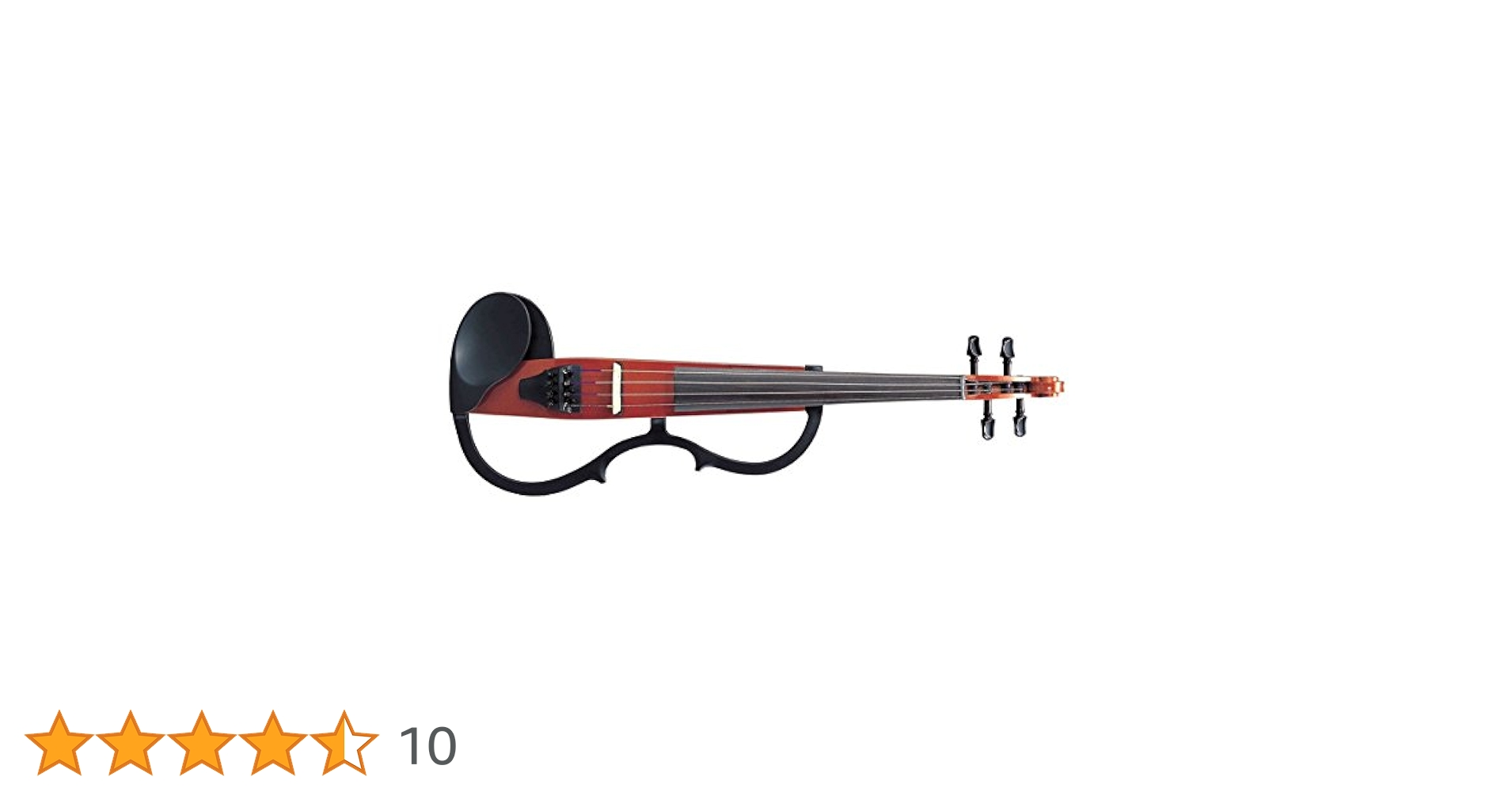 Yamaha SV-130 Series Silent Electric Violin Outfit, Brown