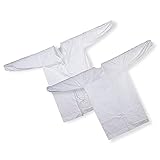 batas medicas impermeables 💯 MUY CONFORTABLE: Nuestras batas impermeables están confeccionadas con tejido bielástico que permite un óptimo confort y una total microfibra de poliéster