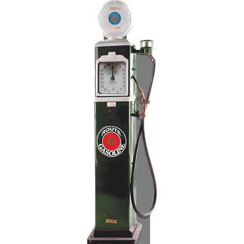 SP13494 Vintage Green 1930 Route 66 Gas Pump Cardboard Cutout Standee Standup