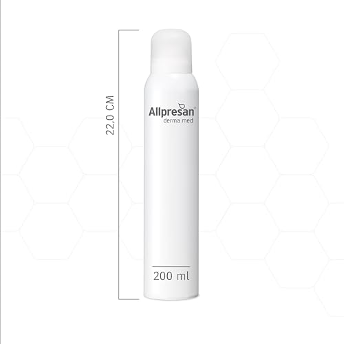 Allpresan Derma med Repair Schaum-Creme HYDRO Intensivpflege für sehr trockene, raue Haut, 200 ml
