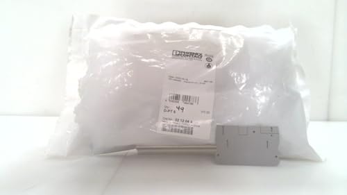 PHOENIX CONTACT D-PT 6 (3212044), 2.2 MM Width, 36 MM Height, 57.7 Length, END Cover, Gray, Plastic