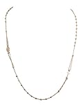 Länge: 45 cm (verstellbar) Halsband/Rosenkranz Der Wundertätige Medaille aus massiv 925 Silber vergoldet