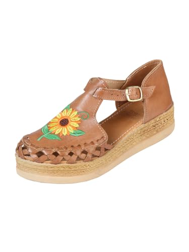 Mexican Artisanal Sandals Leather Tang
