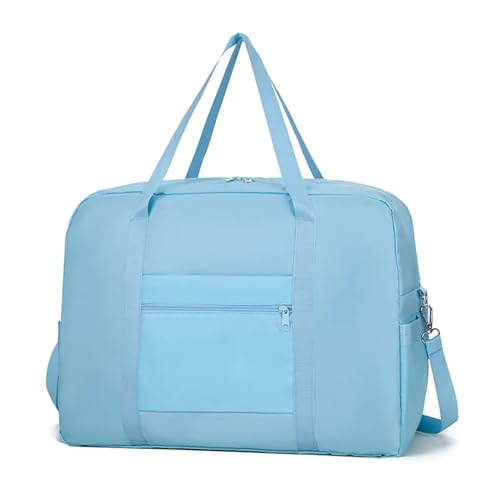 Sac de voyage pliable femme bleu pour un week-end prolongé sans stress