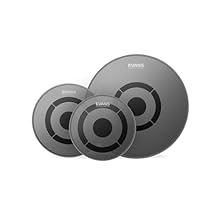 Using a single-ply of Evans ShockWeave Mesh combined with Kinetic Transfer Foam (KTF), dB One tom heads transfer impact energy into sonic vibrations for dynamic, low volume drumming. Special Impact Patches reinforce the striking surface while enhanci...