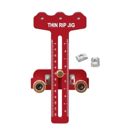 Aluminium Thin Strip Jig for Table Saw