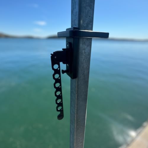 Miniatura 5 de Soporte para chaleco salvavidas de alta resistencia, organizador plegable para PFD y flotadores, resistente a los rayos UV, sin taladro, fácil de