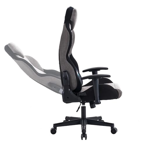 Miniatura 6 de Woxter Stinger Stationtitan Dark - Silla Gaming Oficina Gamer, Eje Acero, Levantamiento Por Gas, Tela Antimanchas, Ergonómica, Reposabrazos, Alt Incl Ajustable, Foam, Racing, Cojín Lumbar