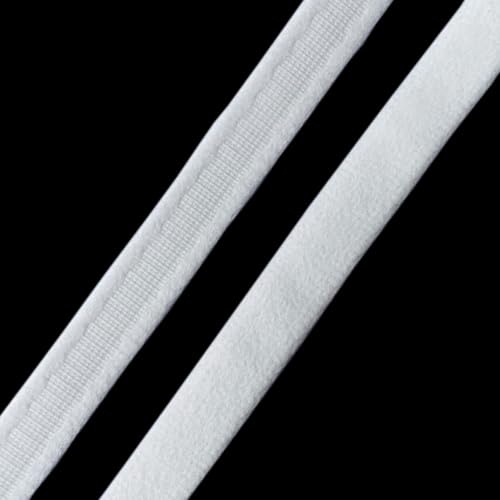 10 Yards Nylon Plush Boning for Sewing, 3/8 Inch Corset Boning Casing, Bra Underwire Casing Elastic Band, White Hollow Nylon Ribbon Bone Casing, Underwire Channeling Tape for Lingerie Bridal Gowns