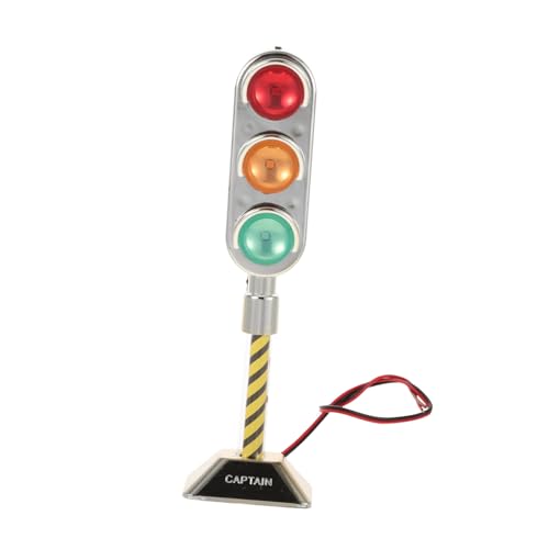 Vaguelly Led Traffic Light Model Car Decor Mini Traffic Signal Light Ornament Interior Decor Led Stylish