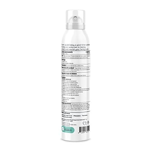 Image of Hello Bello SPF 50 Mineral Sunscreen Spray - Hypoallergenic Broad Spectrum UVA + UVB Protection - Reef Friendly & Water Resistant - 5 oz (Pack of 2)