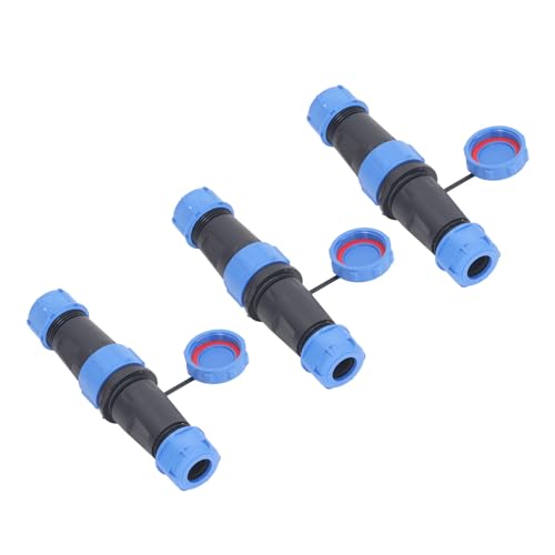 Conector aviación 3 pines IP68 30A Gavigain 3 piezas miniatura 2