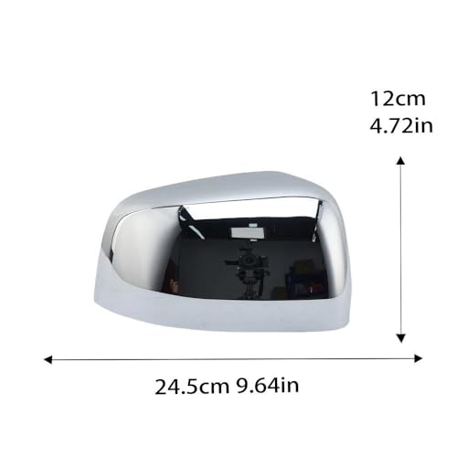 Cache rétroviseur pour Jeep Grand Cherokee 2011-2021 chromé à clipser - 3