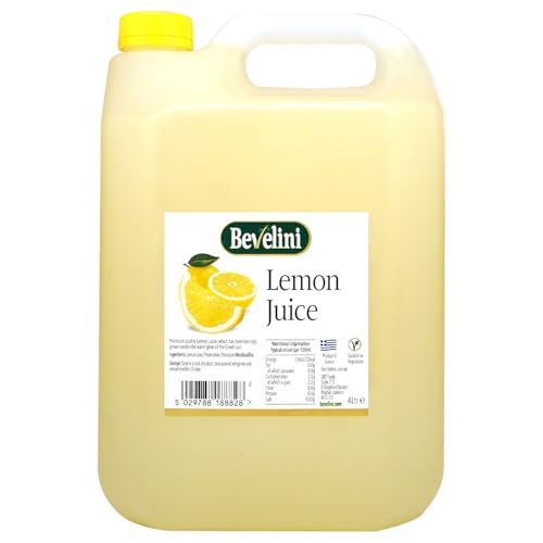 Bevelini Lemon Juice 4 Litre