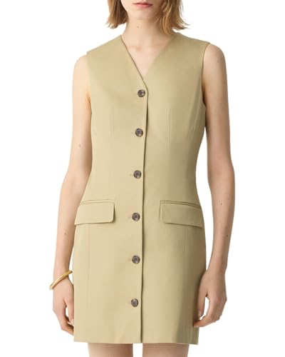 Image of Theory Women's Cotton Chino Blazer Dress
