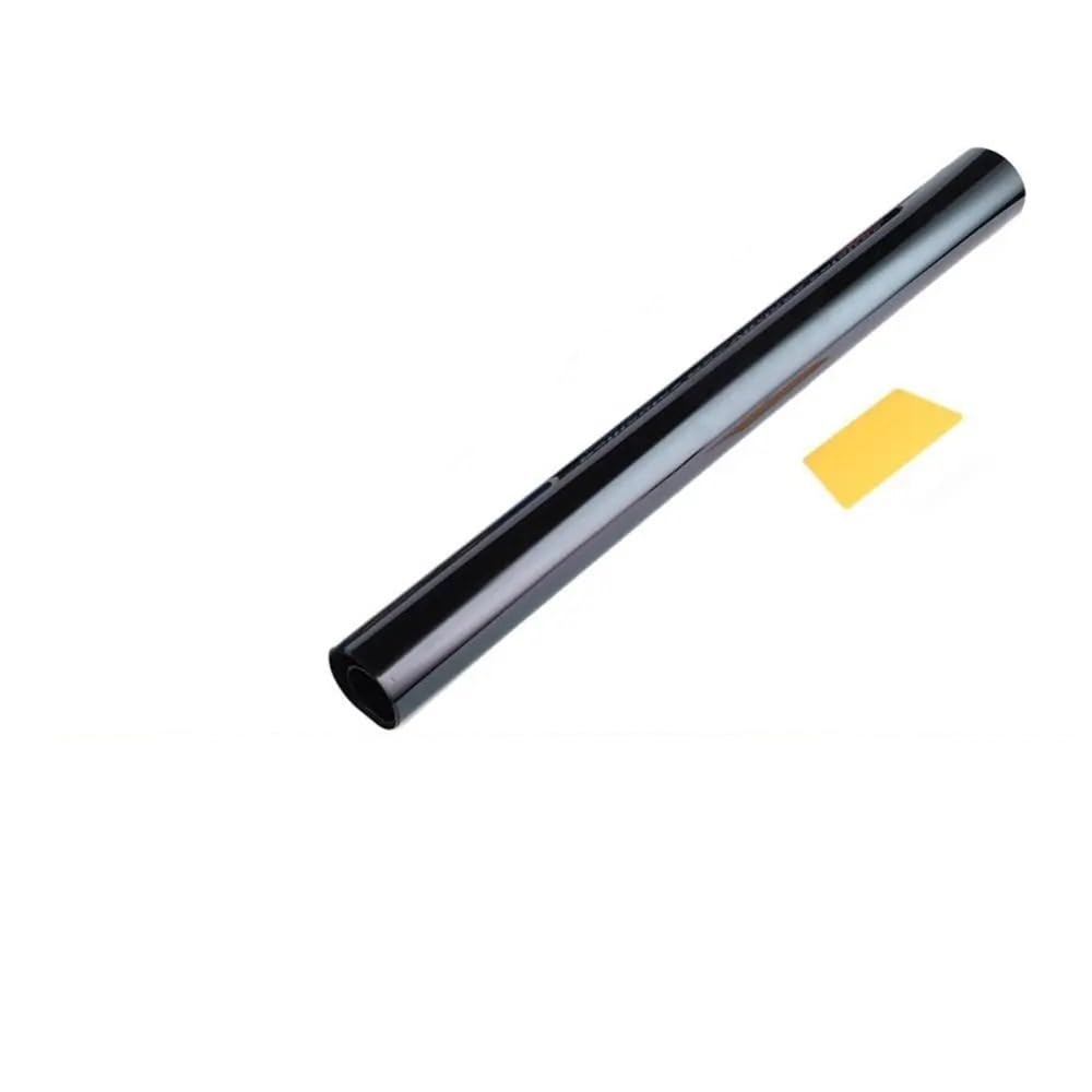 Car Window Tinting Film 1Roll 50x300cm Black Car Window Tint Film Glass Sticker Sun Shade Tinting Solar UV Protection Foils Films(50 Percent Clear)