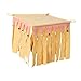 ＡＷＨＡＯ Guinea Pig Hideout Pets Nest Guinea Pig House Small Animal Hideout for Rabbit Rat, Yellow, M