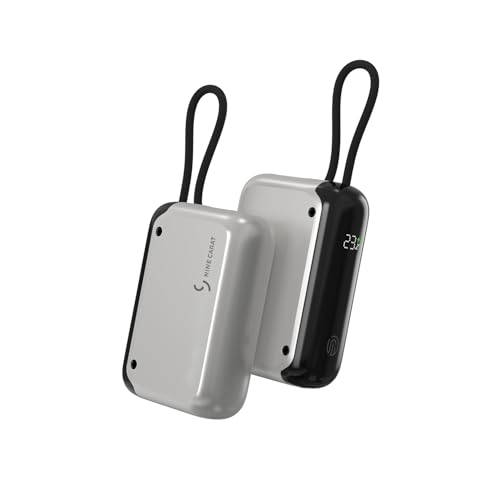 NINE CARAT 10000mAh Custom Portable Charger, 30W PD Fast...