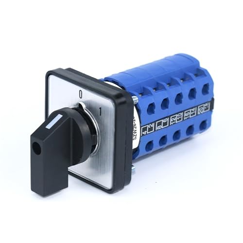 Commutateur à came 20 bornes avec commutation fluide ON OFF pour contrôle de circuits 20A 660V