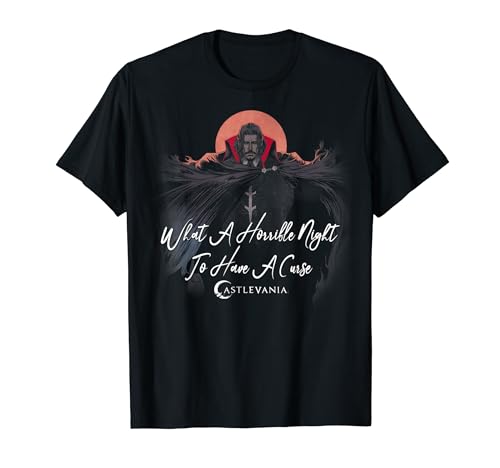 Netflix Castlevania Dracula A Horrible Night To Have A Curse T-Shirt