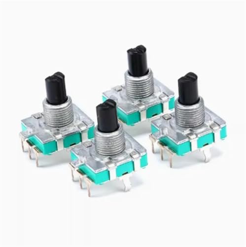 Encoder rotatorio EC16 de 24 pulsos con eje de media luna de 20mm para control preciso