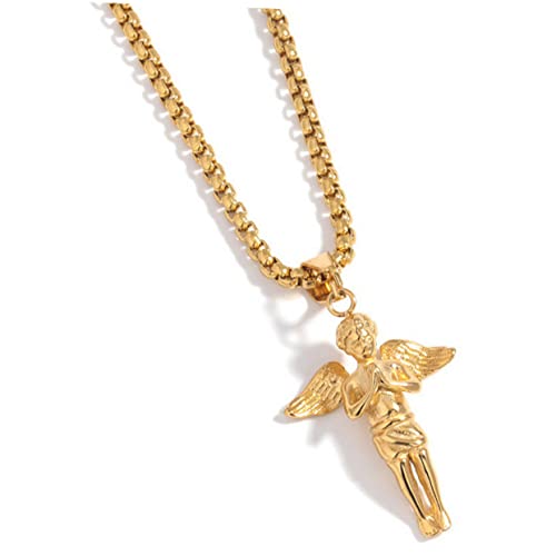 QYYZTQY Titanium Steel pour un style hip hop durable et moderne en acier