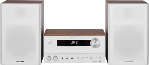 Kenwood M-820DAB Microcadena De Música Para Uso Doméstico Blanco, Madera 50 W