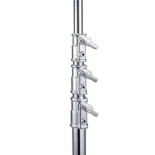 GODOX 14.8' Heavy-Duty Roller Stand, Large, Silver