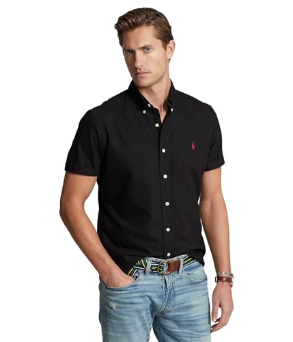 Image of POLO RALPH LAUREN Men's Classic Fit Plaid Oxford Shirt