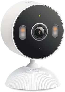 Câmera de Segurança Wi-Fi Interna & Externa 2K Tapo C113 Visão No...