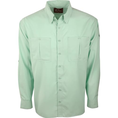 Drake Flyweight Long Sleeve Shirt Gray