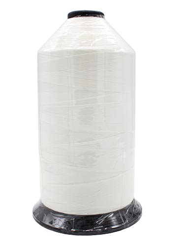 Hilo Nylon Bonded Tex 69 5000 Yards Blanco 1 Cono miniatura 2