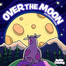Infos Edition Livre Audio Over The Moon Square Coloring Book, Hand Drawn Illustrations, Relaxing Bold Lines, Good for All Ages (Easy Coloring Books) 2026