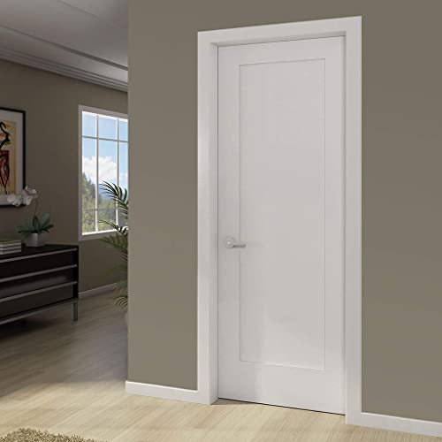 1-Panel Door, White Primed Shaker 80 in. x 18 in. - Thumbnail 2