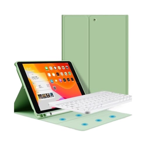 Funda de cuero para iPad Pro 11 2024 YSJX con teclado premium QWERTY